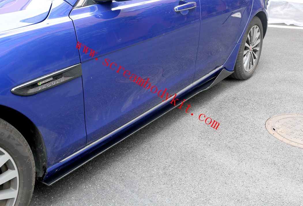 Jaguar XE/XEL/XF/XFL body kit front lip rear lip side skirts spoiler
