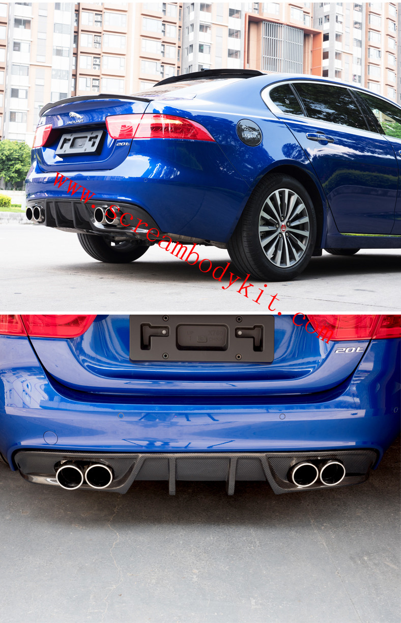 Jaguar XE/XEL/XF/XFL body kit front lip rear lip side skirts spoiler