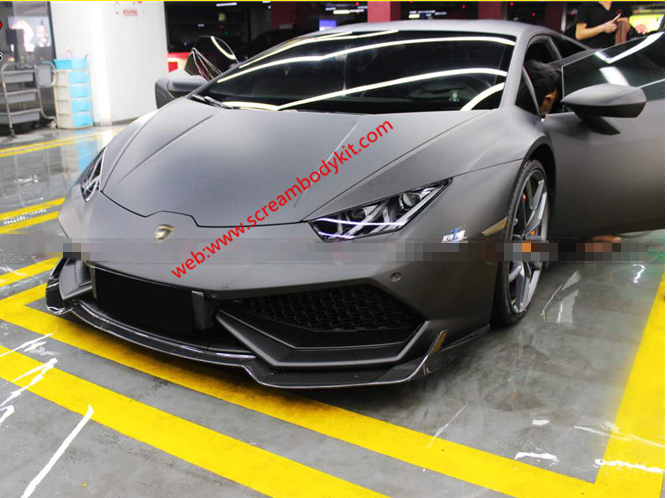 Lamborghini Huracan LP610-4 body kit front lip side skirts after lip