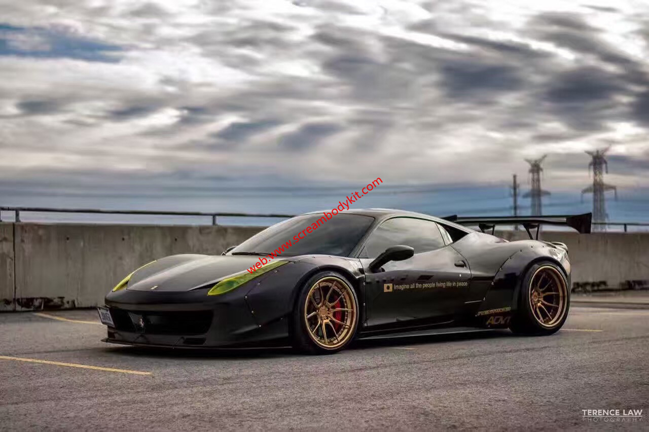 Ferrari F458 wide body kit