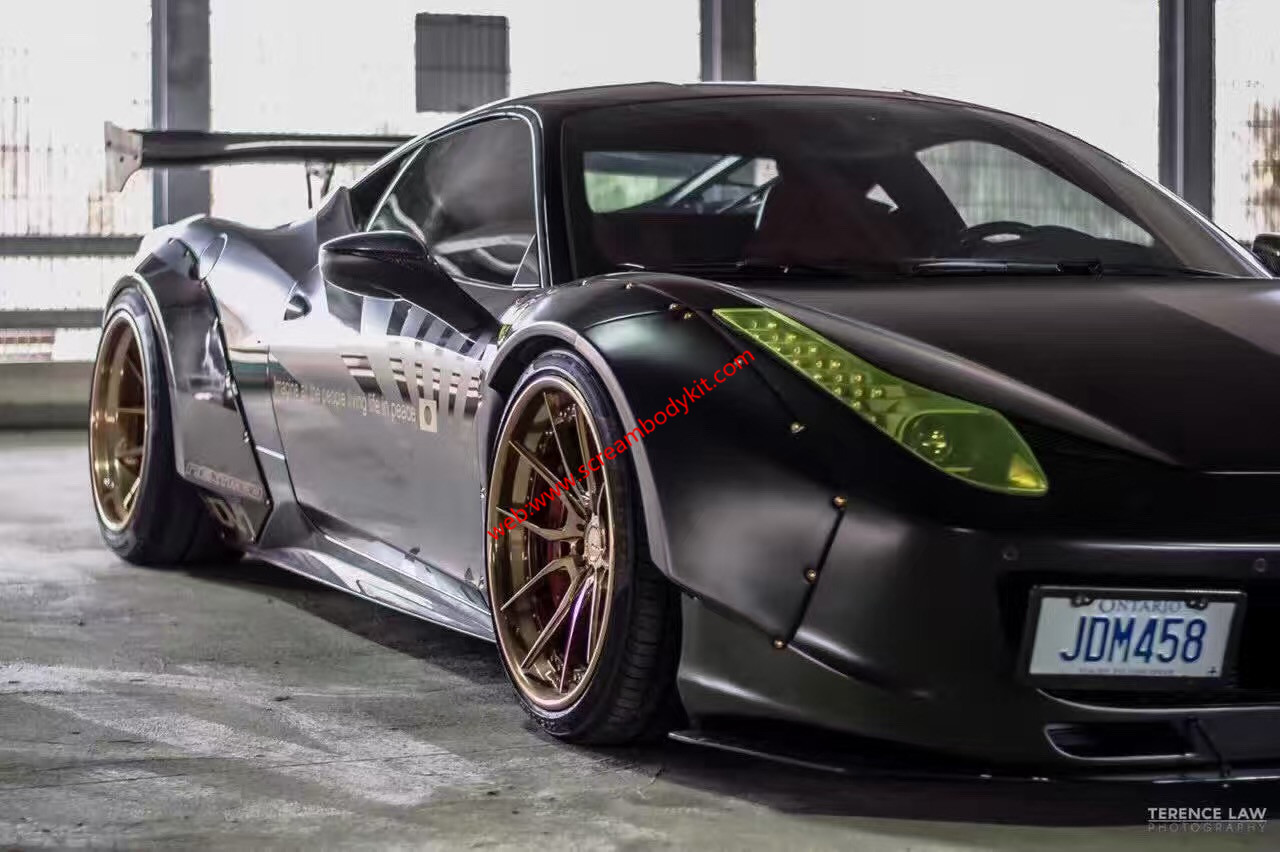 Ferrari F458 wide body kit