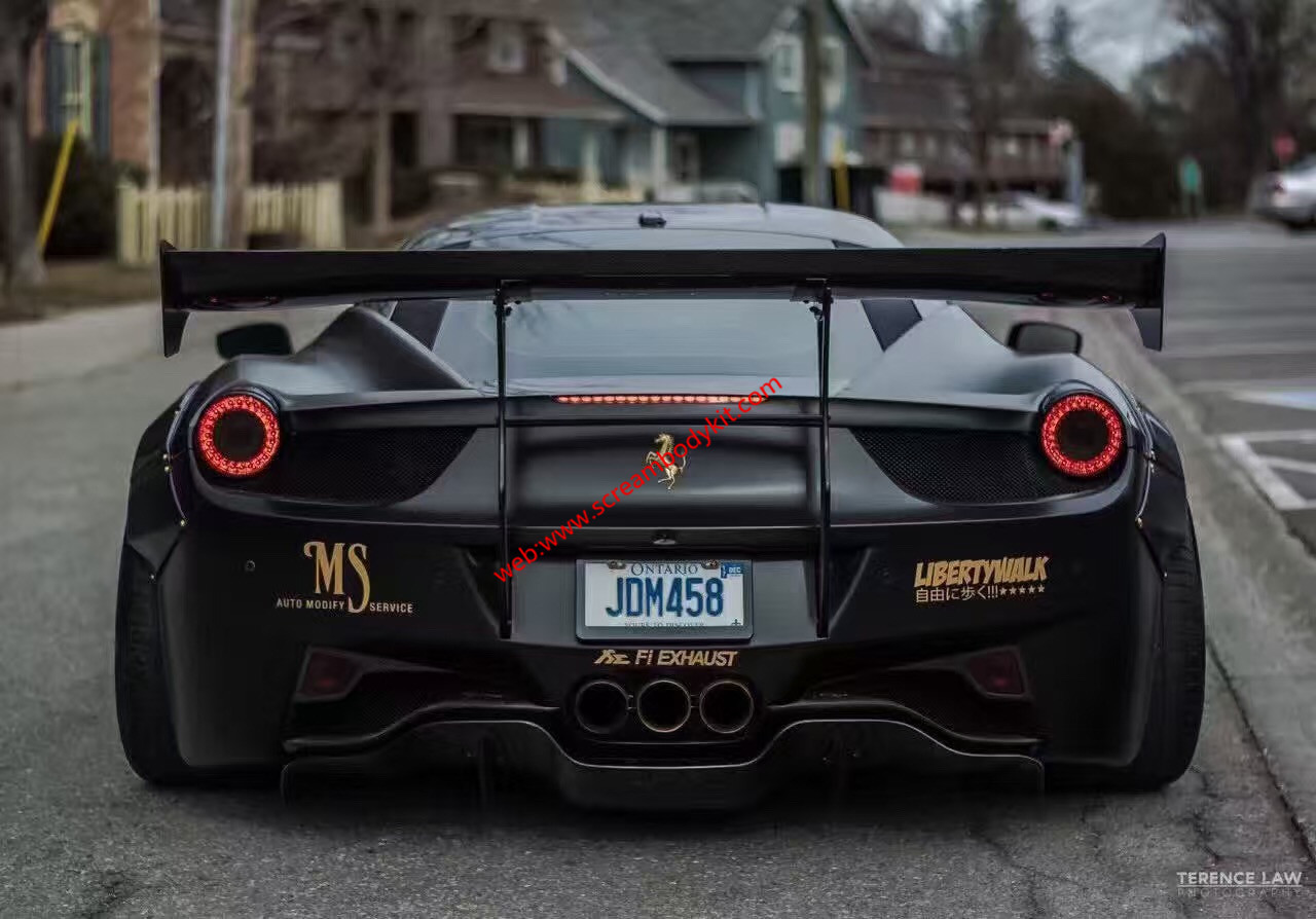 Ferrari F458 wide body kit