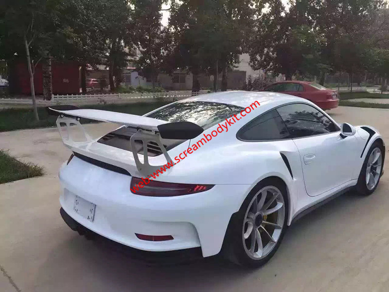 05-12 porsche 911 997 GT3 or GT3 RS body kit front bumper after bumper side skirts hood rear spoiler fenders