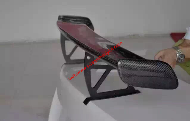 Benz C63 update black series wing Carbon Fiber