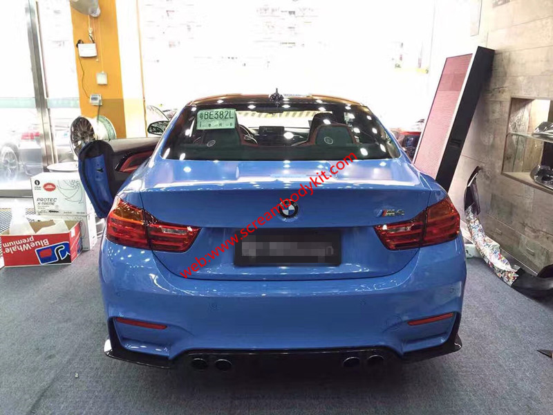 BMW M3 M4 body kit front lip after lip side skirts spoiler carbon fiber