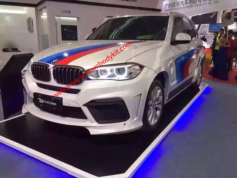 BMW X5 F15 loder body kit front bumper after bumper side skirts