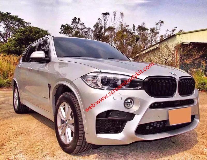 BMW X5 F15 X5M body kit an front bumper after bumper side skirts