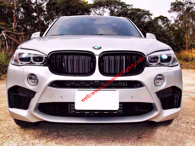BMW X5 F15 X5M body kit an front bumper after bumper side skirts