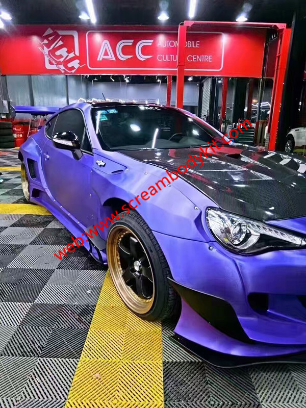 Toyota FT86 GT86 FRS SUBARU BRZ Wide body kit Rocket Bunny V3