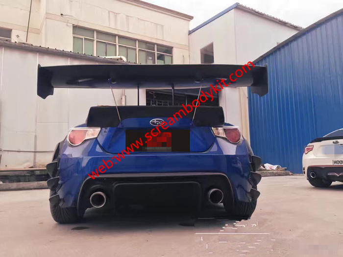 Toyota FT86 GT86 FRS SUBARU BRZ body kit front bumper after bumper side skirts fenders spoiler