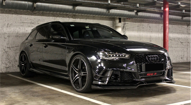 Audi RS6 ABT carbon fiber front lip