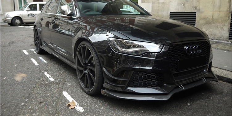 Audi RS6 ABT carbon fiber front lip