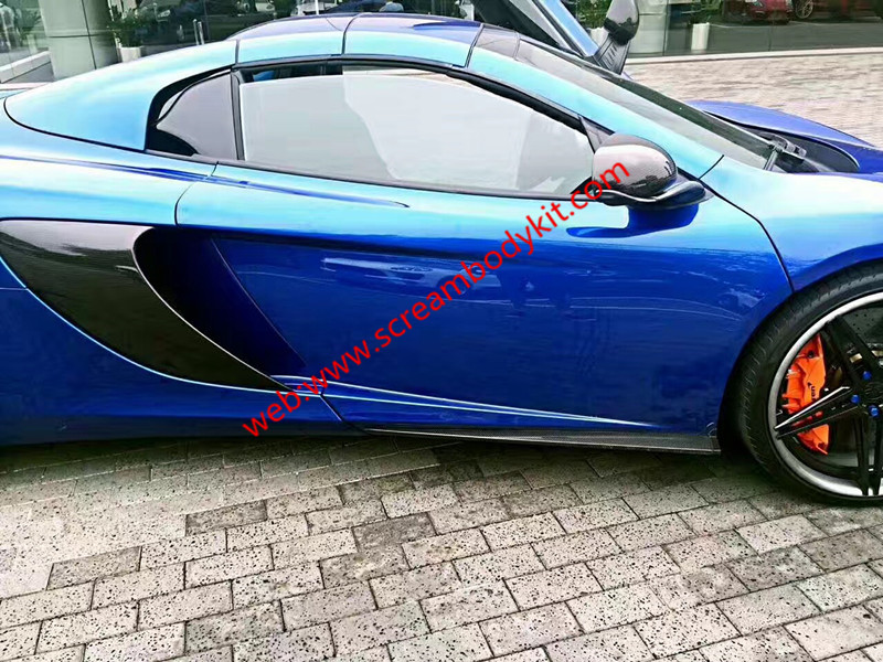 Mclaren MP4-12C 650S body kit front bumper after bumper hood fenders  and P1 carbon fiber hood