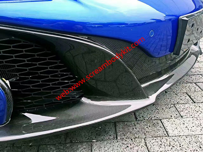 Mclaren MP4-12C 650S body kit front bumper after bumper hood fenders  and P1 carbon fiber hood