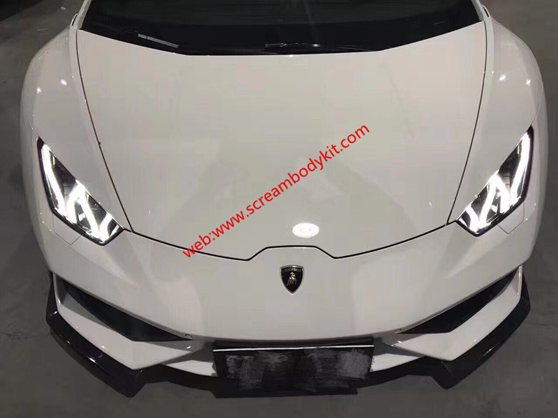 Lamborghini Huracan LP610 body kit Front lip after lip side skirts wing spoiler