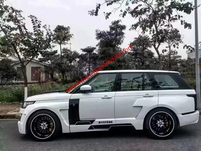 Landrover body kit front bumper after bumper side skirts fenders