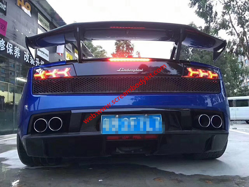 Gallardo LP550 560 570 front lip after lip spoiler