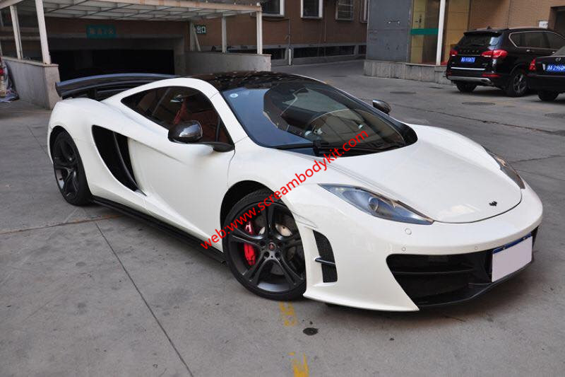 Mclaren 12C 650S revozport front bumper after lip side skirts wing