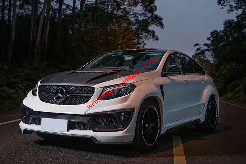 Mercedes-Benz GLE body kit front bumper after bumper side skirts fenders hood