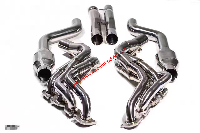 Mercedes-Benz W204 C63AMG exhaust header