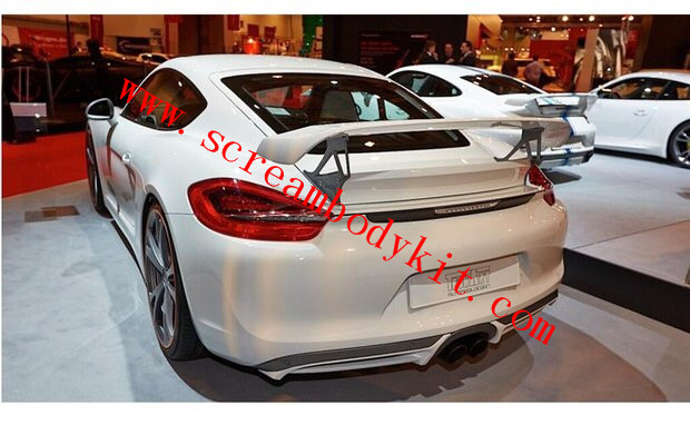 13-15 Porsche 981 cayman boxster spoiler wing