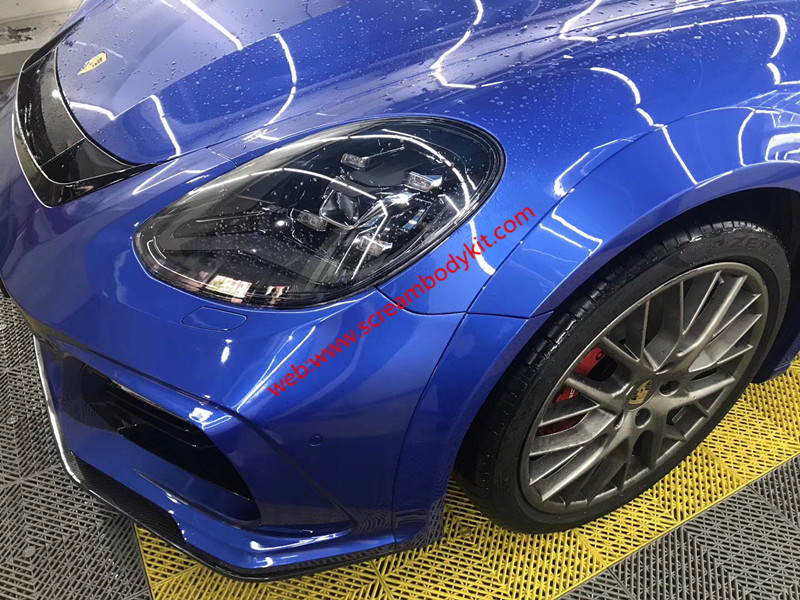 Porsche Panamera 971 wide body kit techart front bumper after bumper side skirts spoiler fenders