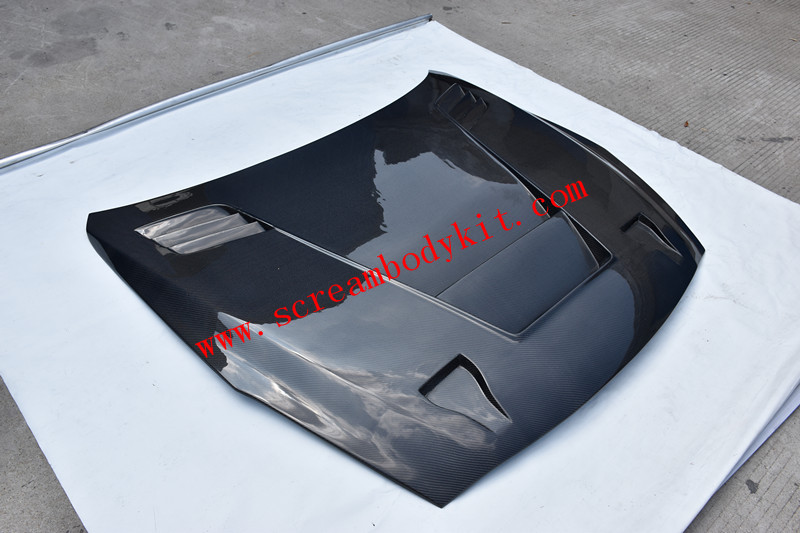 Nissan GTR carbon fiber hood type4