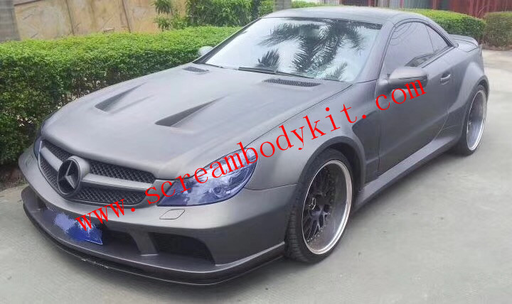 Mercedes-Benz SL body kit front bumper after bumper side skirts fenders another