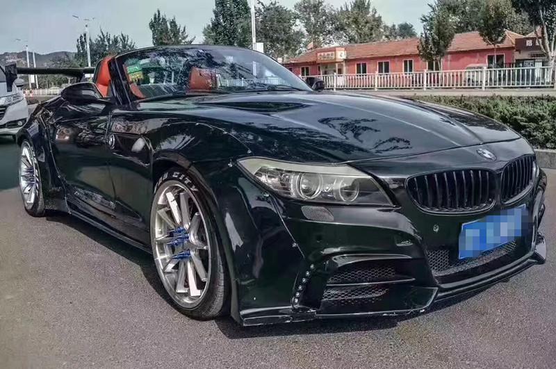 BMW Z4 E89 wide body kit front bumper after bumper side skirts