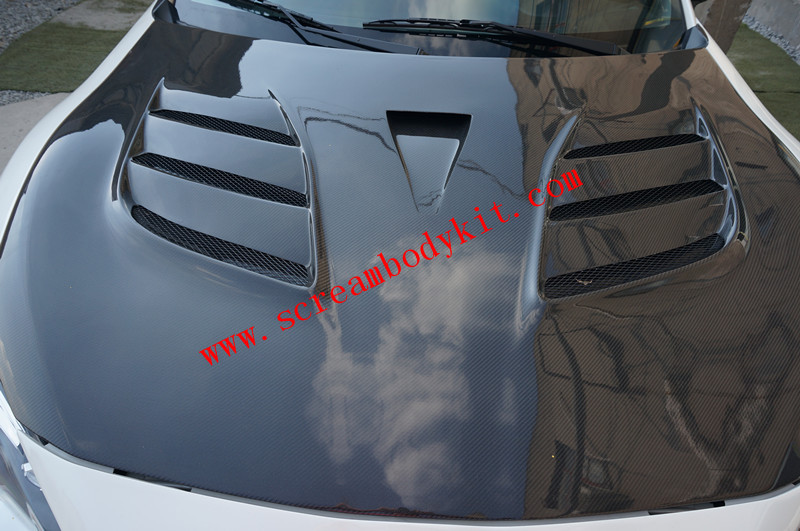 Toyota FT86 GT86 FRS SUBARU BRZ hood VARIS carbon fiber VER.2