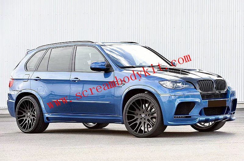 08-14 BMW E70 X5HAMANN body kit front bumper after bumper side skirts fenders