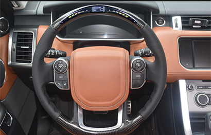 Landrover carbon fiber or LED steering wheel