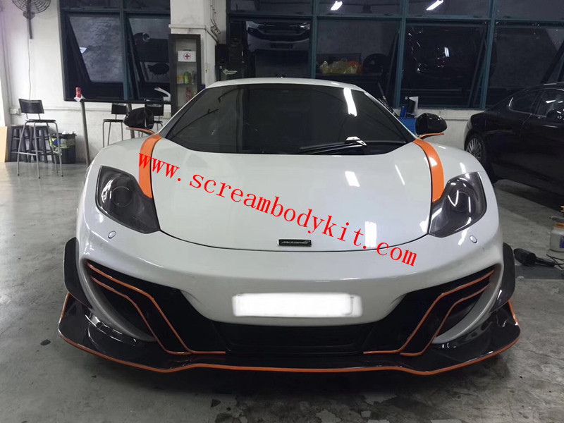 McLaren 12C 625c 650s DMC Spoiler after rear lip side skirts