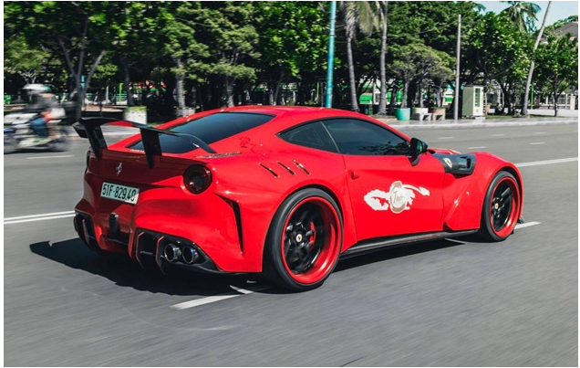 F12 Berilnetta wide body kit  front bumper after bumper front lip after lip spoiler fenders