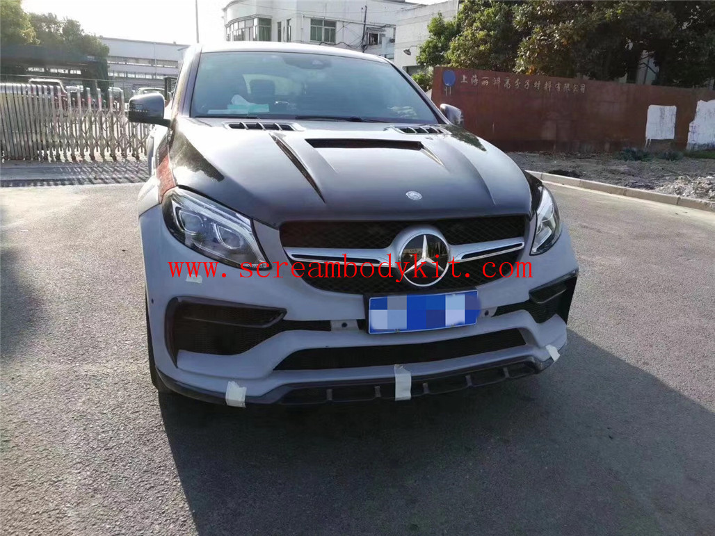 Mercedes-Benz GLE Topcar body kit half carbon fiber