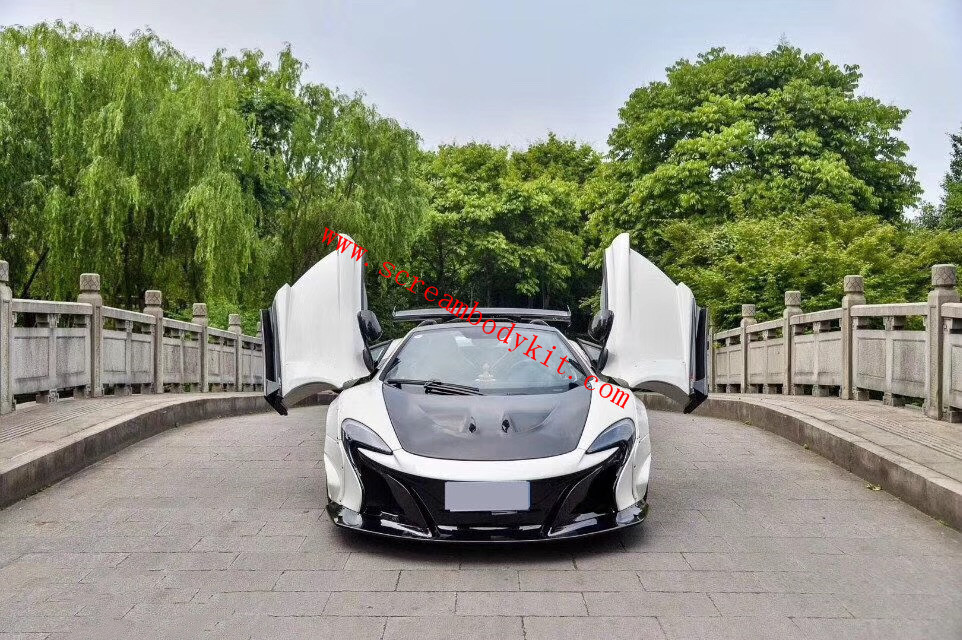 Mclaren 650S wide body kit LB front bumper rear bumper fenders side skirts spoiler