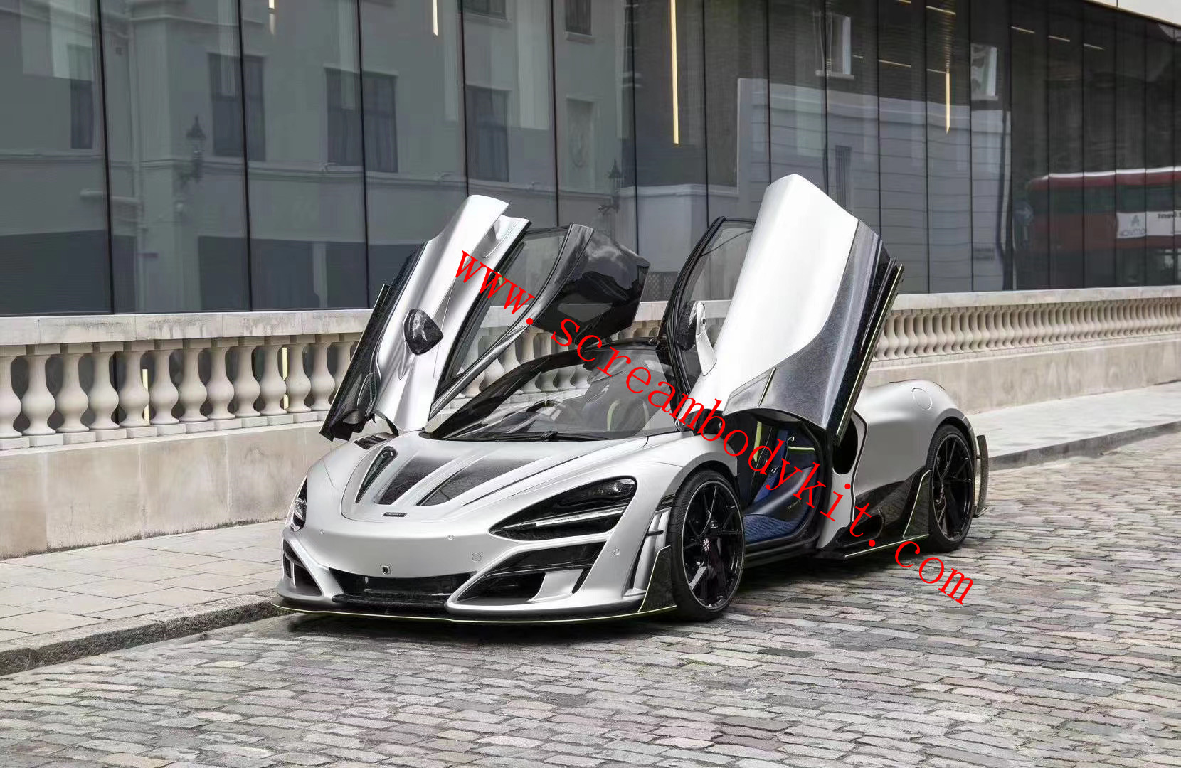 Mclaren 720S Mansory body kit front bumper rear bumper side skirts spoiler wing