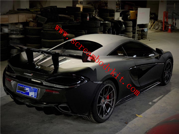 Malaren 540c 570s GT4 dry carbon fiber spoiler wing