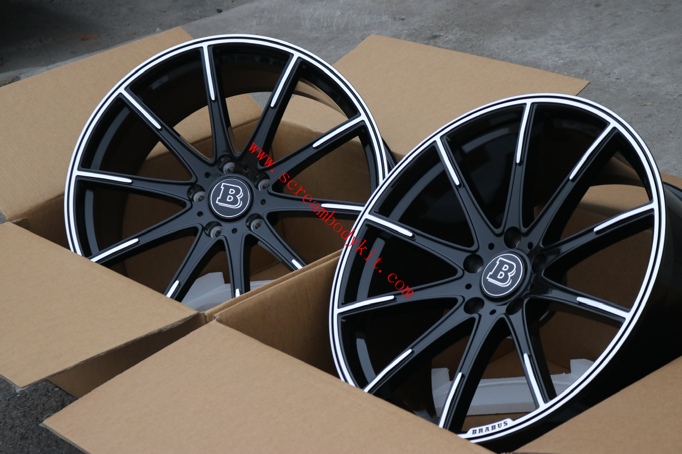 Mercedes-benz Brabus forge rims wheels 18-23 size