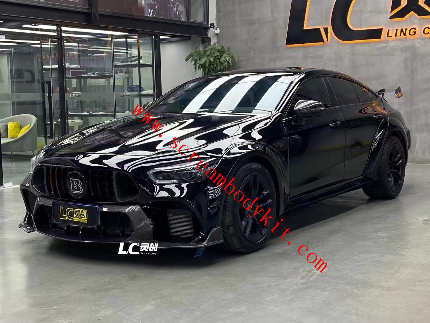 Mercedes-Benz GT50 GT43 GT53 GT63S x290 brabus rocket 900 wide body kit