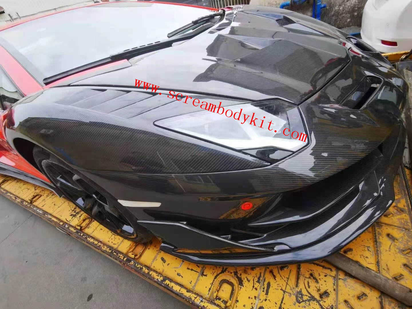 Lamborghini Aventador LP700 fenders 1016 hood body kit