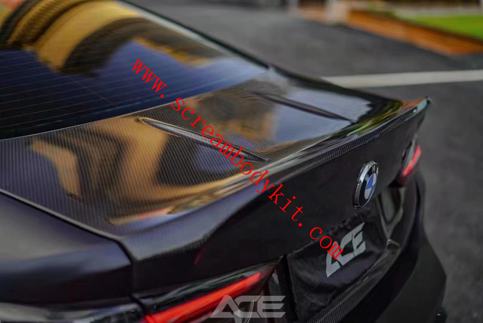 BMW G80 G82 M3 M4 full dry carbon fiber trunk hood