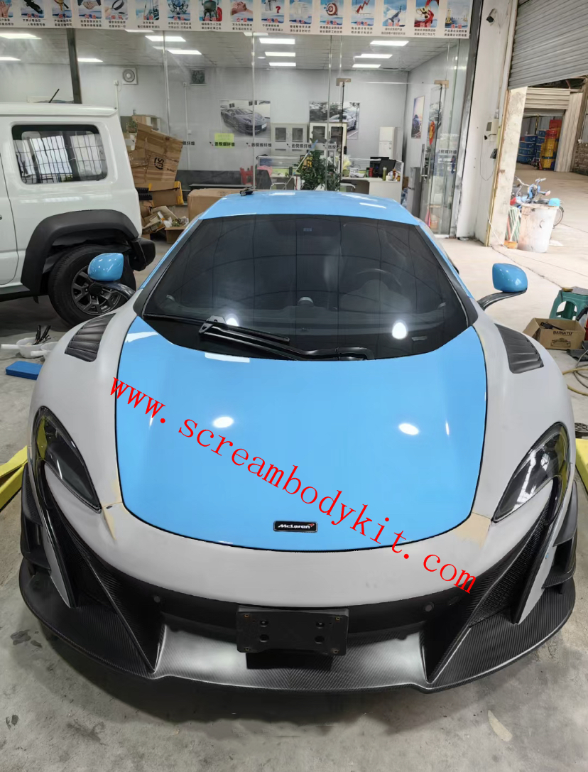 Mclaren mp4-12 650S 675l  688 front bumper dry carbon fiber