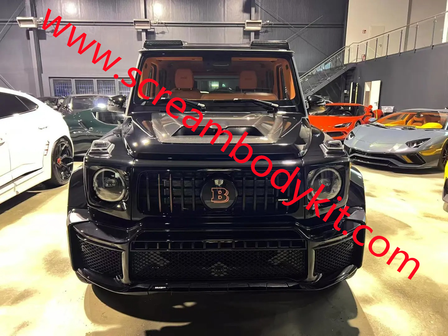 Mercedes Benz 2025 G63 Brabus G800 wide body kit