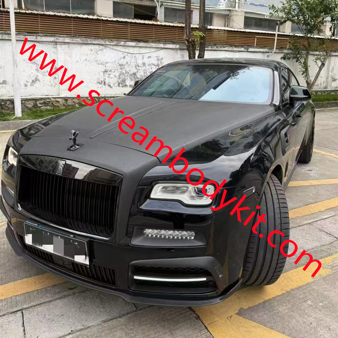 Rolls-Royce Wraith Mansory body kit full dry carbon fiber