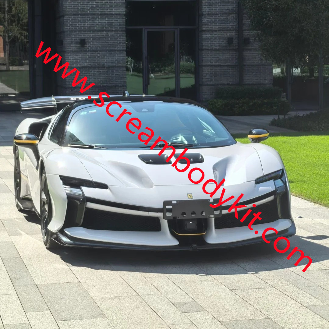 Ferrari SF90 convert transfore SF90XX body kit full dry carbon fiber