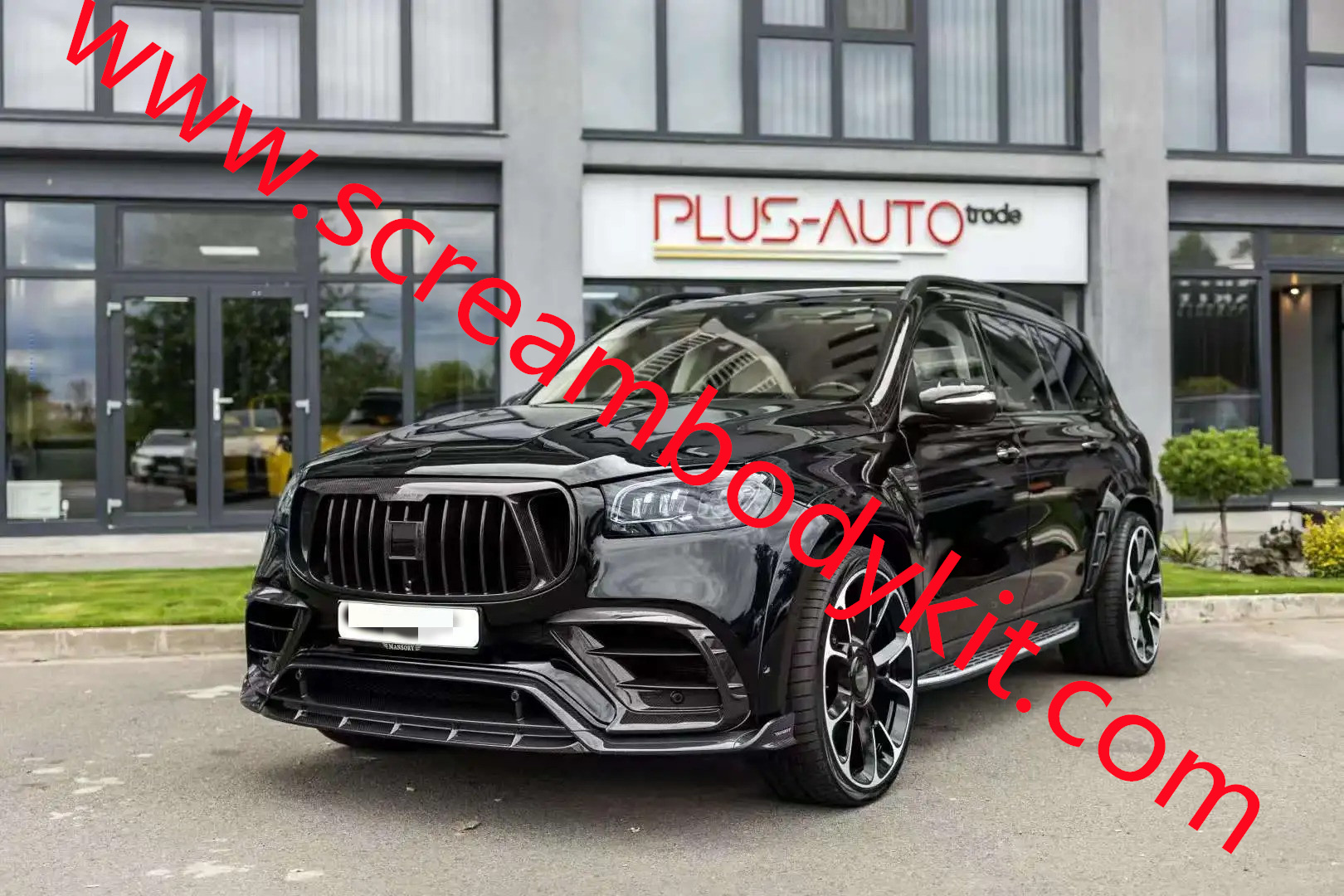 Mercedes_Benz GLS450 GLS63 wide body kit Mansory full carbon fiber