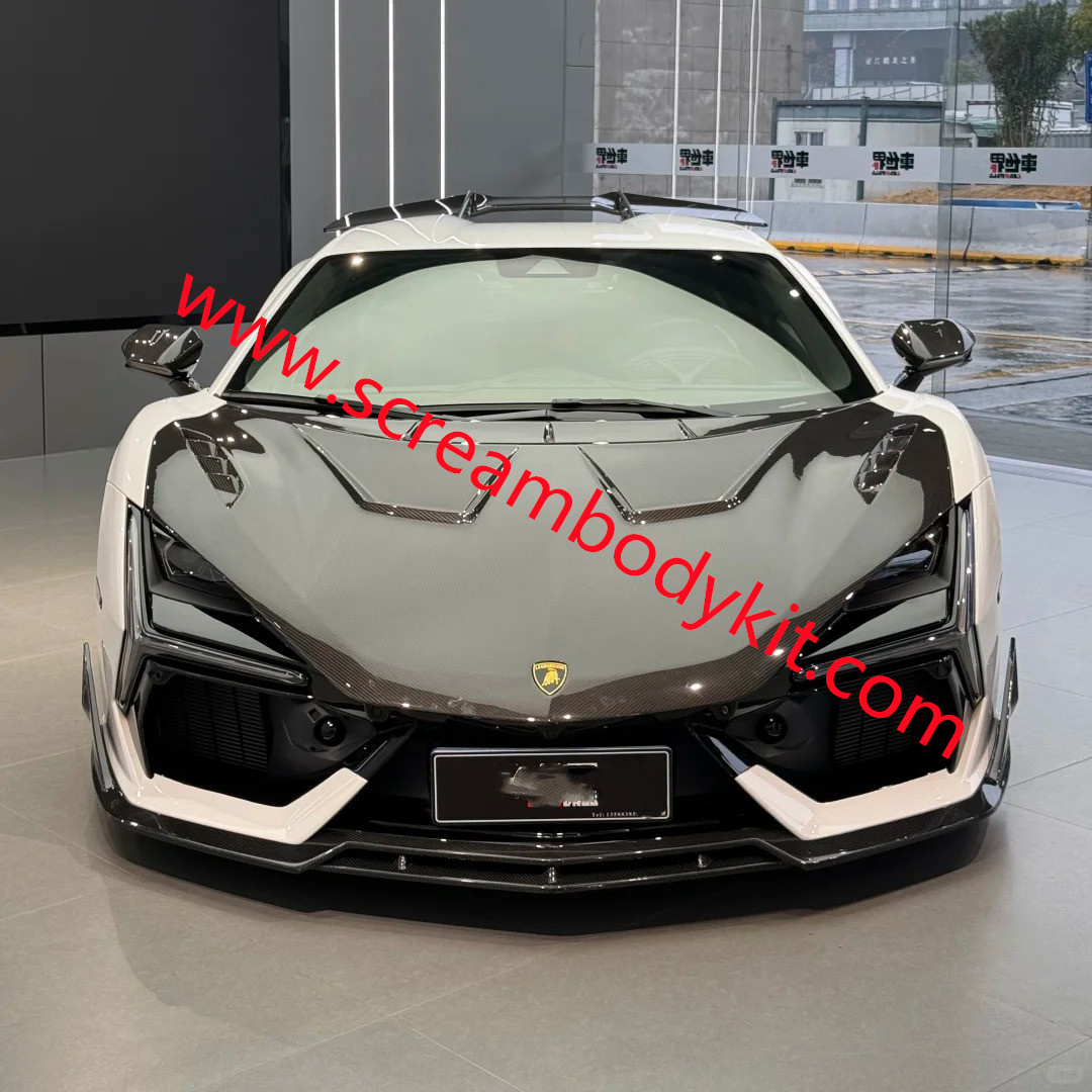 Ferrari revuelto Duke Dynamics body kit full carbon fiber 100% installed