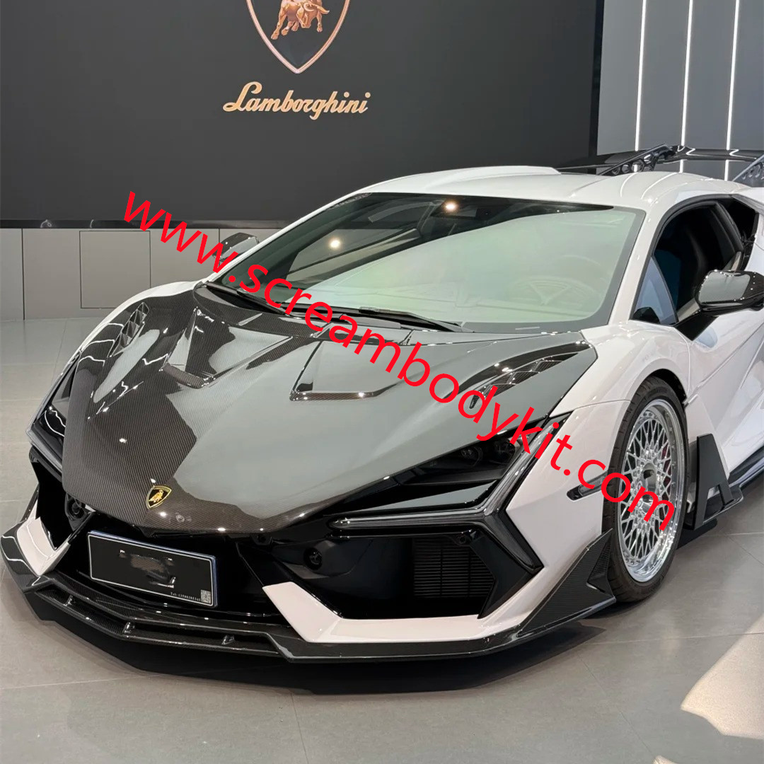 Ferrari revuelto Duke Dynamics body kit full carbon fiber 100% installed