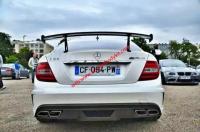 Benz C63 update black series wing Carbon Fiber